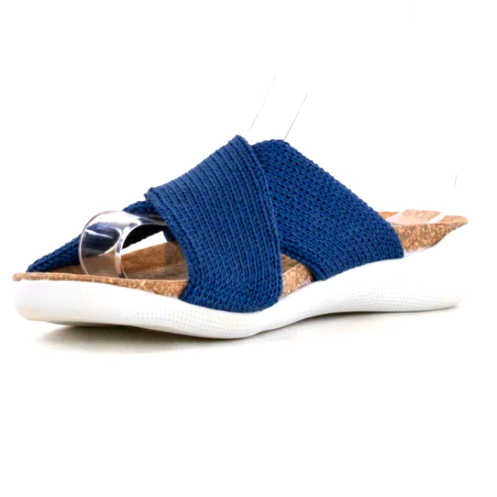 Nib Arcopedico Pantanal Blue Women’s Slip-On Sandals 41 10